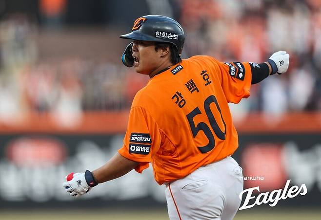 ▲ 강백호 ⓒ한화 이글스