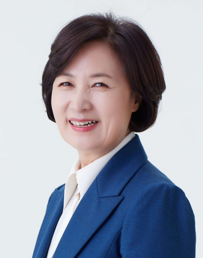 ▲ 더불어민주당 경기도지사 경선을 뛰는 추미애 의원.