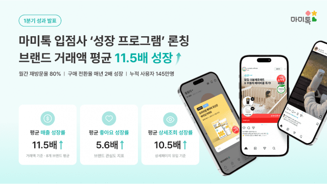 마미톡입점사 성장 프로그램