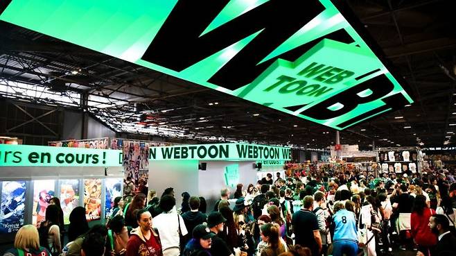 프랑스 어메이징 페스티벌에 진출한 네이버웹툰.