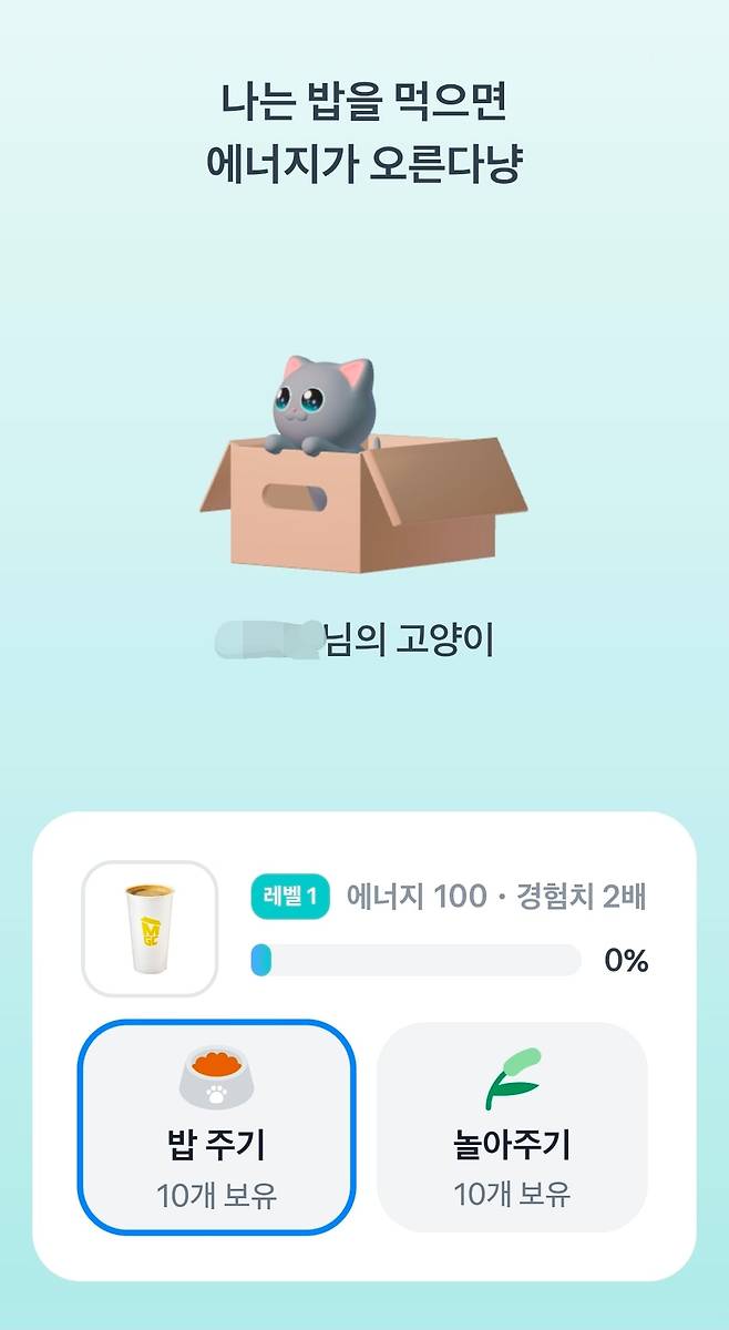 '고양이 키우기' /토스 캡처