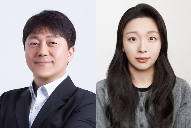 임정호(왼쪽) UNIST 교수와 강은진 연구원(제1저자). UNIST 제공.