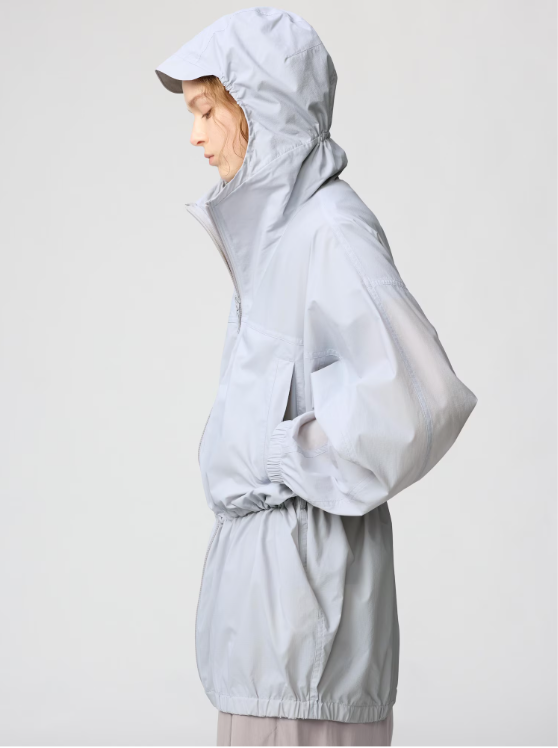 시어 오버사이즈 파카 (UV PROTECTION)