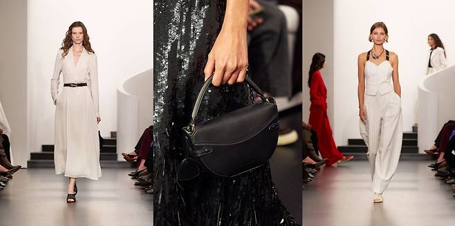 실용적인 옷이 주를 이루는 가운데 '장인 정신'으로 완성한 디테일을 통해 미국발 하이엔드 패션 브랜드의 면모를 보여주었다. 사진 랄프 로렌