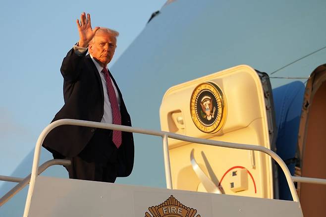 도널드 트럼프 미국 대통령. 연합뉴스