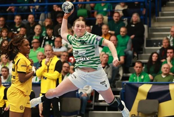 사진 2025/26 EHF 여자핸드볼 챔피언스리그 페렌츠바로시와 보루시아 도르트문트 경기 모습, 사진 출처=유럽핸드볼연맹