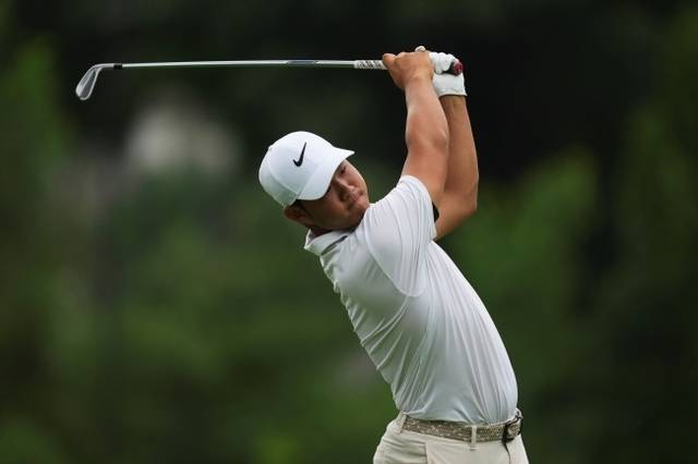 PGA투어에서 경기 중인 김주형. AP뉴시스