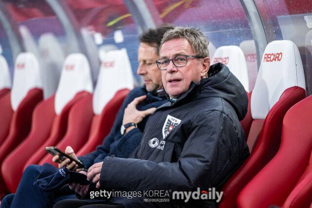오스트리아 대표팀 랑닉 감독/게티이미지코리아