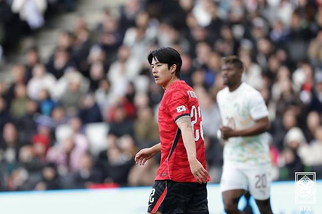 [서울=뉴시스] 축구 국가대표 윙백 설영우. (사진=대한축구협회 제공) *재판매 및 DB 금지