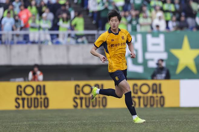 광주FC 수비수 공배현. /광주FC 제공