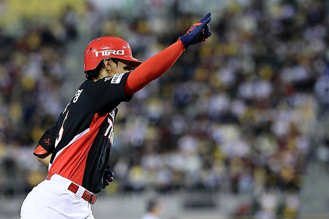 시즌 첫 홈런을 신고한 김도영. KIA구단 제공