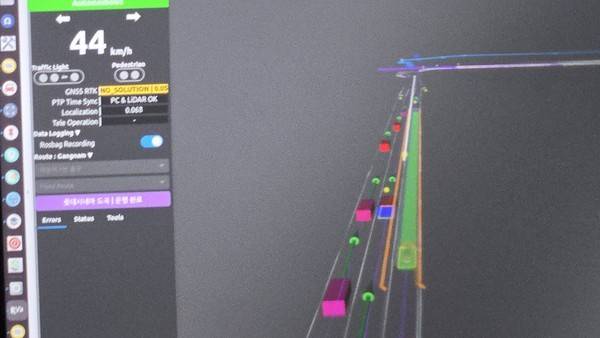 차량 내부. 사진=최진홍 기자