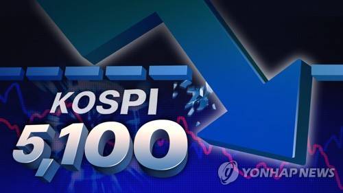 코스피 5,100 깨져 (PG)[김선영 제작] 일러스트
