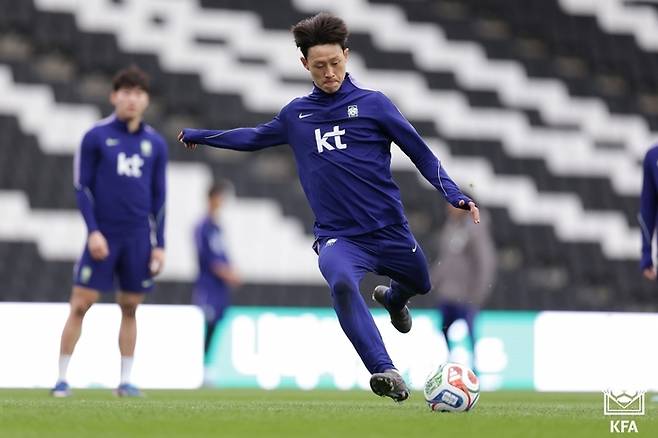 축구대표팀 이재성. 사진 | 대한축구협회