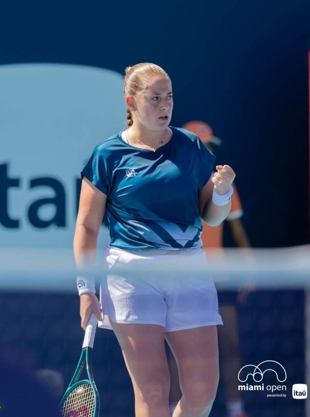 올해 마이매이오픈에 출전하였을 때의 오스타펜코. 개인 SNS