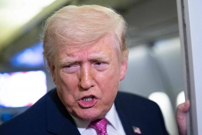 도널드 트럼프 미국 대통령. 게티이미지연합뉴스