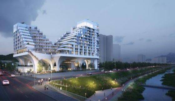 서울시가 서대문구 연희동 교통섬과 은평구 증산동 빗물펌프장에 공급할 예정인 공공임대주택 320호 상상도. [사진 서울시]