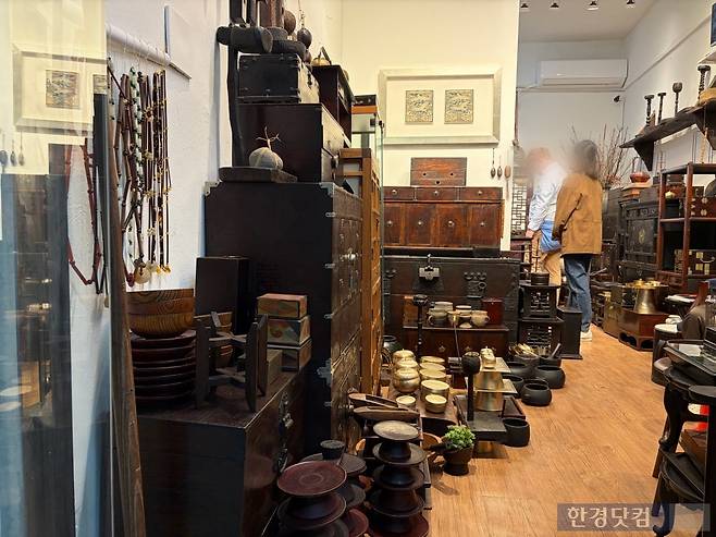 답십리 고미술 상가 / 사진=이수 기자