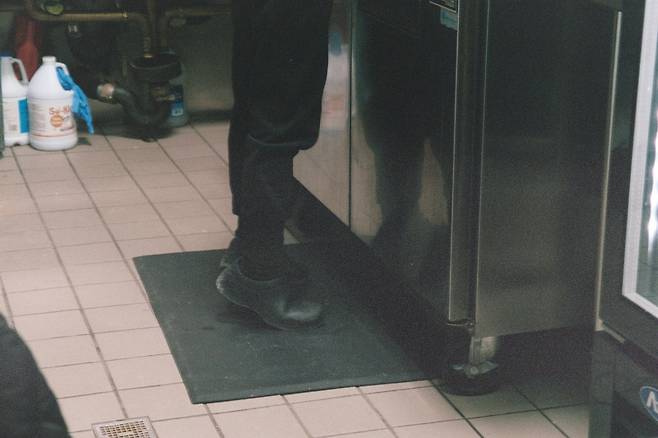 김밥집 한 구석. ⓒ유지혜