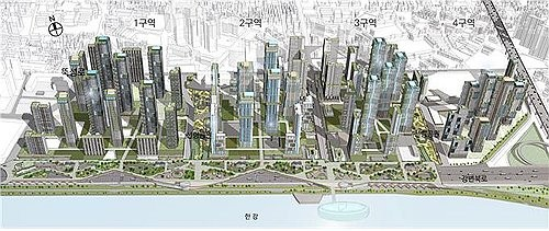 성수전략정비구역 재개발 조감도. [서울시]