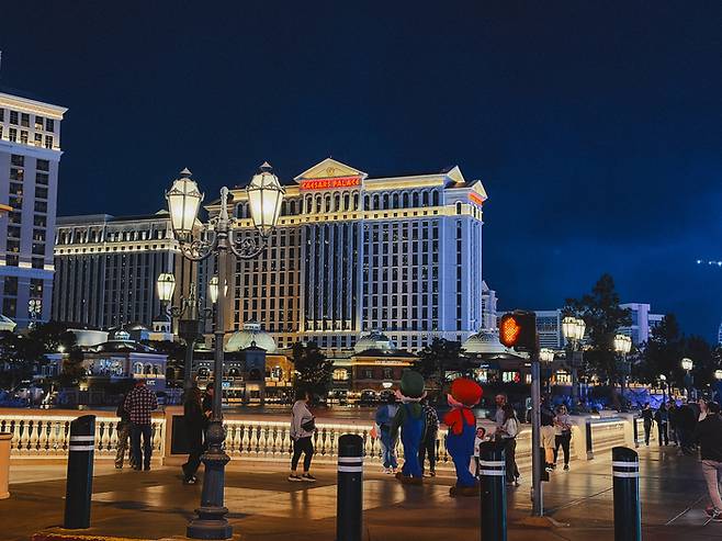 시저스 팰리스 외관 / 사진=권효정 여행+ 기자