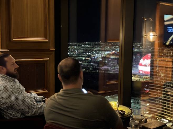 리조트 월드 라스베이거스 알레 라운지 온 66과 스피어 전망/ 사진=권효정 여행+ 기자