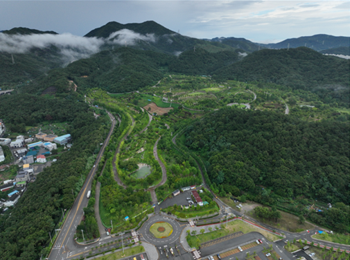 해운대수목원 전경. 부산시청 제공