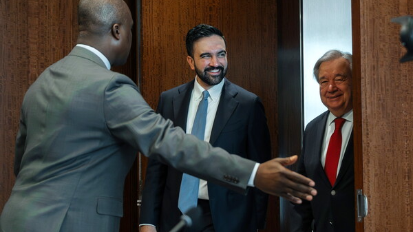 조란 맘다니 미국 뉴욕시장. 연합뉴스