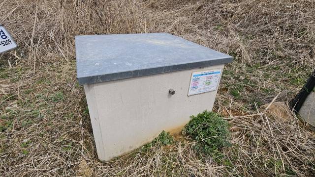 대구 군위군 소보면 내의리에서 간이 상수도로 이용하고 있는 지하수 관정. 장성현 기자