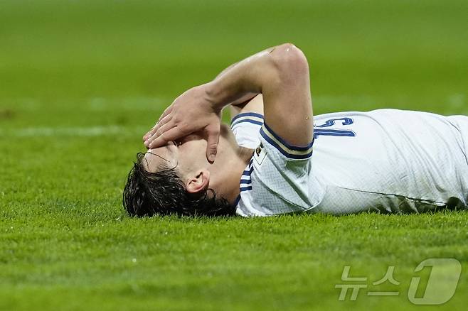 이탈리아가 3회 연속 월드컵 진출에 실패했다. ⓒ 로이터=뉴스1