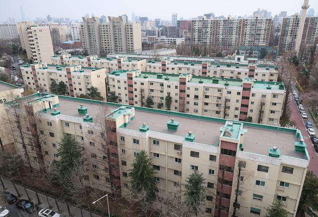 서울 강남구 한 아파트 단지. [연합뉴스 제공]