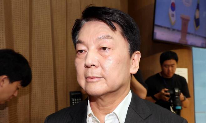 안철수 국민의힘 의원. 김경호 선임기자 jijae@hani.co.kr