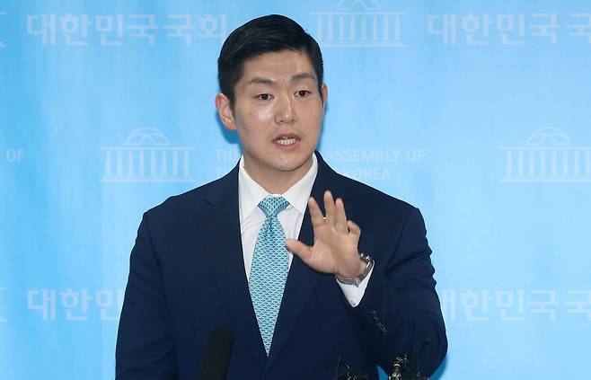 김재섭 국민의힘 의원. 임현동 기자