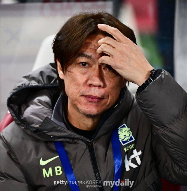 홍명보 대한민국 축구대표팀 감독/게티이미지코리아