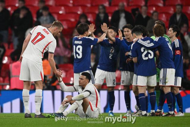 잉글랜드와 일본의 경기장면/게티이미지코리아