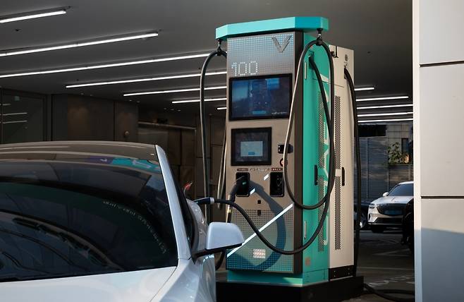 채비 3세대 급속 충전기 ‘슈퍼소닉’ [채비 제공]