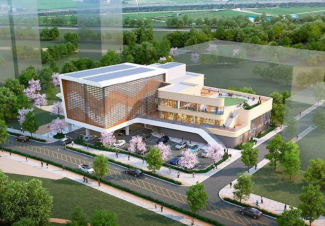 과천지식정보타운 문화체육시설 조감도. 과천시 제공