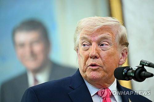 도널드 트럼프 미 대통령 [UPI 연합뉴스 자료사진. 재판매 및 DB 금지]