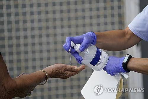 손소독제 [로이터 연합뉴스 자료사진. 재판매 및 DB 금지]