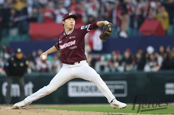 1일 SSG전에 선발 등판한 키움 히어로즈 배동현(28) [SSG 랜더스 제공. 재판매 및 DB 금지]