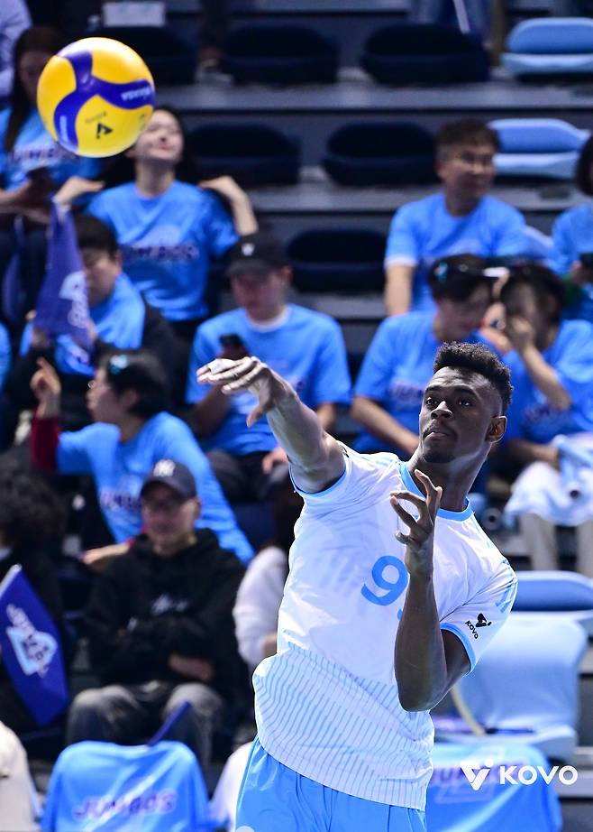 대한항공의 새 외국인선수 호세 마쏘. (KOVO 제공)