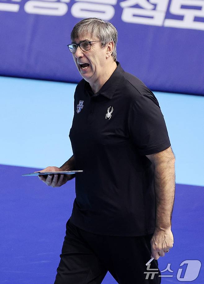 필립 블랑 현대캐피탈 감독. ⓒ 뉴스1 박지혜 기자
