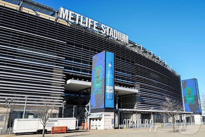 2026 FIFA 북중미 월드컵 결승전이 열리는 메트라이프 스타디움. ⓒ AFP=뉴스1