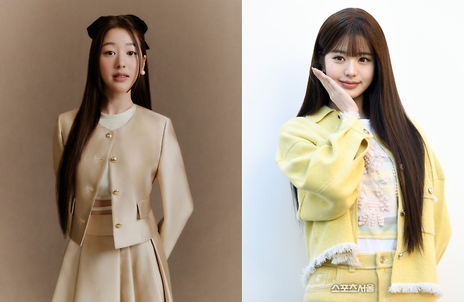 장다아, 장원영. 사진| 린컴퍼니 케네스레이디·스포츠서울DB