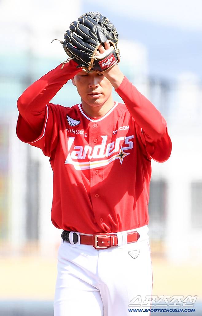 13일 광주 기아챔피언스필드에서 열린 KIA 타이거즈와 SSG 랜더스의 시범경기. SSG 타케다가 역투하고 있다. 광주=박재만 기자 pjm@sportschosun.com/2026.03.13/