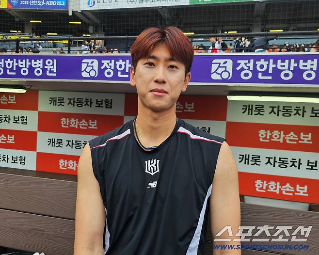 인터뷰에 임한 KT 김민수. 김영록 기자