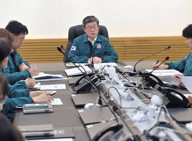 서울 중구 비상경제대책 TF 회의 모습. 중구 제공.