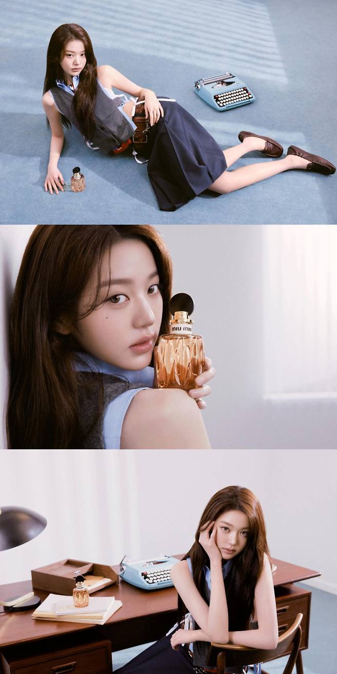 장원영, 명품 향수 앰배서더 발탁 (제공: 미우미우 뷰티)