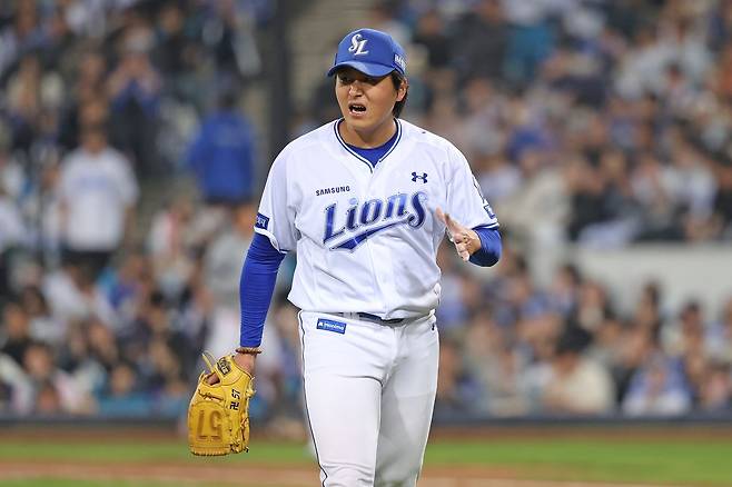 2일 대구 두산전에서 호투를 펼치는 삼성 이승현. 사진 삼성 라이온즈