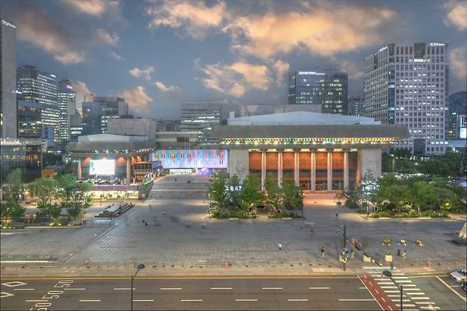 세종문화회관 대극장 투어 사진./사진=세종문화회관